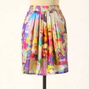 Anthropologie Rohit Gandhi + Rahul Khanna Abstract Skirt M